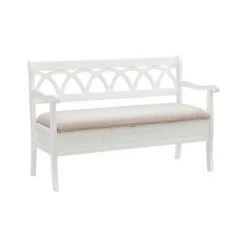 Alina Storage Bench - Powell Company White -Ottomans Official Shop unnamed file 2180