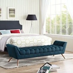 Response Upholstered Fabric Bench - Modway Azure -Ottomans Official Shop unnamed file 2191