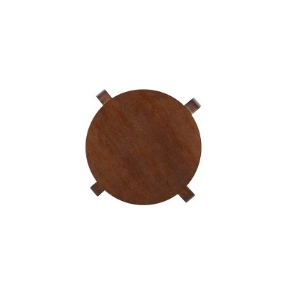 Set of 4 Bentwood Stools - Linon Espresso Brown 5 Set of 4 Bentwood Stools - Linon Espresso Brown – Image 3