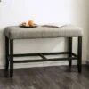 Norelo Upholstered Counter Height Bench Light Gray - HOMES: Inside + Out -Ottomans Official Shop unnamed file 2300