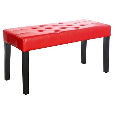 Fresno 12 Panel Bench - CorLiving Brown 6 Fresno 12 Panel Bench - CorLiving Brown – Image 4