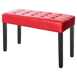 California 24 Panel Bench - CorLiving Brown