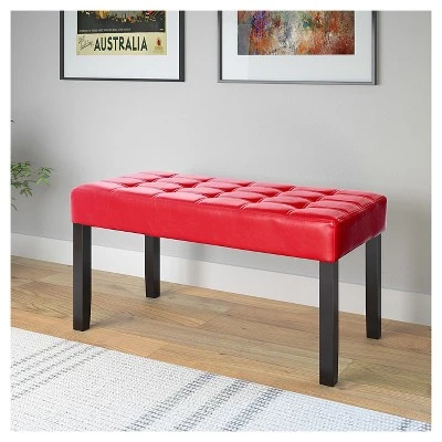 California 24 Panel Bench - CorLiving Brown 4 California 24 Panel Bench - CorLiving Brown – Image 2