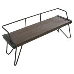 Stefani Industrial Bench - Antique Metal - LumiSource -Ottomans Official Shop unnamed file 2446