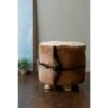 Durant Natural Hide Stool Brown - East At Main -Ottomans Official Shop unnamed file 248