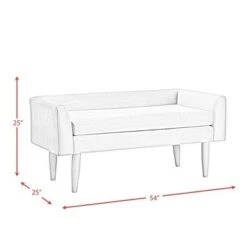 Bella Upholstered Bench - Picket House Furnishings Turquoise Blue -Ottomans Official Shop unnamed file 2494