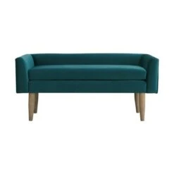 Bella Upholstered Bench - Picket House Furnishings Turquoise Blue -Ottomans Official Shop unnamed file 2498