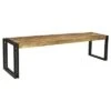 Handcrafted Reclaimed 71" Wood Bench with Iron Legs - Timbergirl -Ottomans Official Shop unnamed file 2503