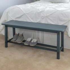 Kyoto Wooden Bench Antique Navy - Decor Therapy -Ottomans Official Shop unnamed file 2508