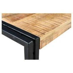 Handcrafted Reclaimed 50" Wood Bench with Iron Legs - Timbergirl -Ottomans Official Shop unnamed file 2519