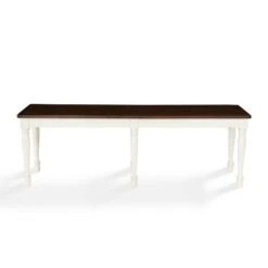 Shelby Dining Bench White - Crosley