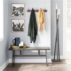 Geo Industrial Bench Antique Espresso Brown - Lumisource -Ottomans Official Shop unnamed file 2589