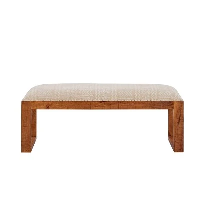 Faria Bench Natural - Powell Company 3 Faria Bench Natural - Powell Company