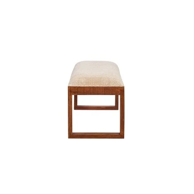 Faria Bench Natural - Powell Company 4 Faria Bench Natural - Powell Company – Image 2
