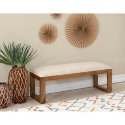 Faria Bench Natural - Powell Company 10 Faria Bench Natural - Powell Company -Ottomans Official Shop unnamed file 2630