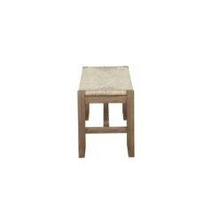 40" Davenport Wood Bench Light Amber - Alaterre Furniture -Ottomans Official Shop unnamed file 2644