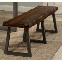 Emerson Bench Gray - Hillsdale Furniture