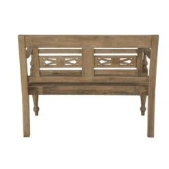 Imogene Carved Wooden Bench Beige - East At Main -Ottomans Official Shop unnamed file 2676