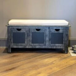Decor Therapy Rowan 3 Drawer Weathered Chalkboard Bench Gray - Décor Therapy -Ottomans Official Shop unnamed file 2708