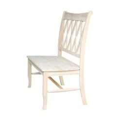 Double X - Back Bench - Unfinished - International Concepts 11 Double X - Back Bench - Unfinished - International Concepts -Ottomans Official Shop unnamed file 2762