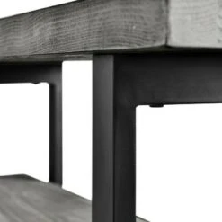 Pomona Metal and Reclaimed Wood Bench Slate Gray - Alaterre Furniture -Ottomans Official Shop unnamed file 2786