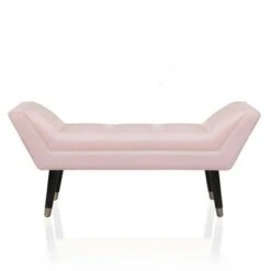Allura Velvet Tufted Bench Pink - CosmoLiving by Cosmopolitan -Ottomans Official Shop unnamed file 2816