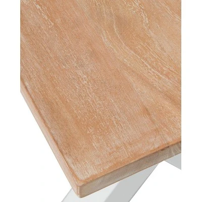 Terrance Accent Bench White - East at Main 6 Terrance Accent Bench White - East at Main – Image 4