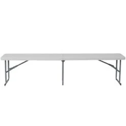 Flash Furniture 10.25''W x 71''L Bi-Fold Granite White Plastic Bench with Carrying Handle 14 Flash Furniture 10.25''W x 71''L Bi-Fold Granite White Plastic Bench with Carrying Handle -Ottomans Official Shop unnamed file 2833
