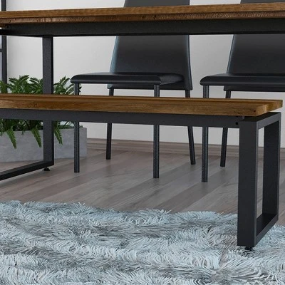 47" Emery Bench Brown - RST Brands 3 47" Emery Bench Brown - RST Brands