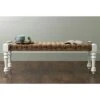 Baldwin Rattan Bench White - East At Main