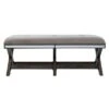 Memgor 47.5" Upholstered Bench Light Brown/Gray - Aiden Lane -Ottomans Official Shop unnamed file 2889