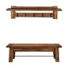 Alaterre Furniture Durango Industrial Wood Coat Hook Shelf and Bench Set Dark Brown - Alaterre -Ottomans Official Shop unnamed file 2895