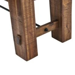 Alaterre Furniture Durango Industrial Wood Coat Hook Shelf and Bench Set Dark Brown - Alaterre -Ottomans Official Shop unnamed file 2902