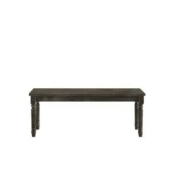 Claudia II Bench Weathered Gray - Acme Furniture