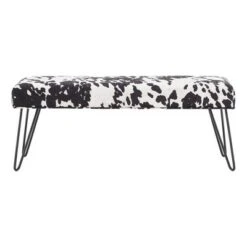 Hewett Metal Bench Light Brown - Inspire Q -Ottomans Official Shop unnamed file 2934