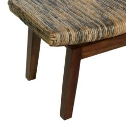 Olivia & May Contemporary Mahogany Bench Brown - Olivia & May -Ottomans Official Shop unnamed file 2975