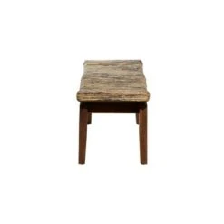 Olivia & May Contemporary Mahogany Bench Brown - Olivia & May -Ottomans Official Shop unnamed file 2977