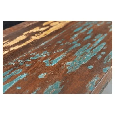 Old Reclaimed Wood and Iron - Bench - Timbergirl 4 Old Reclaimed Wood and Iron - Bench - Timbergirl – Image 2