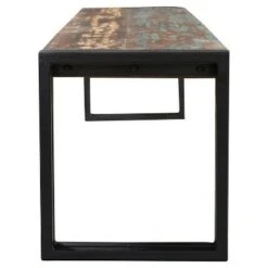 Old Reclaimed Wood and Iron - Bench - Timbergirl 9 Old Reclaimed Wood and Iron - Bench - Timbergirl -Ottomans Official Shop unnamed file 3003