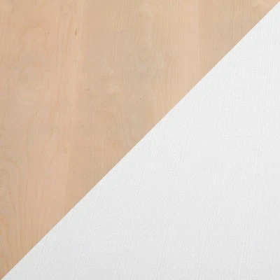 42" Folia Bench Polyester/Wood Natural/Cream - LumiSource 7 42" Folia Bench Polyester/Wood Natural/Cream - LumiSource – Image 5