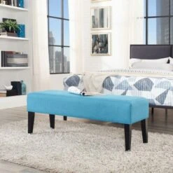 Connect Upholstered Fabric Bench - Modway Stripe -Ottomans Official Shop unnamed file 3045