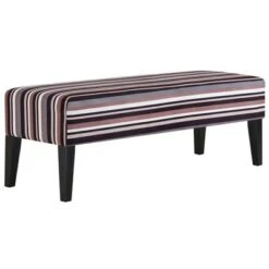 Connect Upholstered Fabric Bench - Modway Stripe -Ottomans Official Shop unnamed file 3046