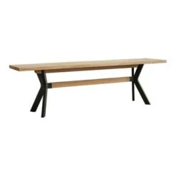 Willacoochee Dining Bench Brown - Alder Bay -Ottomans Official Shop unnamed file 3139