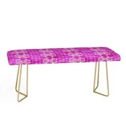 Schatzi Justina Mark Bench - Deny Designs Black/pink -Ottomans Official Shop unnamed file 3145