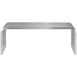 Pipe Stainless Steel Bench - Modway -Ottomans Official Shop unnamed file 3204