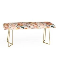 Ninola Design Summer Moroccan Floral Bench - Deny Designs Pink/black 7 Ninola Design Summer Moroccan Floral Bench - Deny Designs Pink/black -Ottomans Official Shop unnamed file 3220