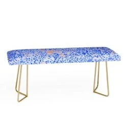 83 Oranges Leopard Bench - Deny Designs Gold/voilet 7 83 Oranges Leopard Bench - Deny Designs Gold/voilet -Ottomans Official Shop unnamed file 3270