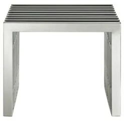 Gridiron Stainless Steel Bench - Modway -Ottomans Official Shop unnamed file 3298