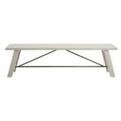 Ink+Ivy Sonoma Dining Bench White 21 Ink+Ivy Sonoma Dining Bench White -Ottomans Official Shop unnamed file 3322