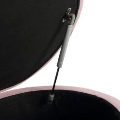 48" Chloe Storage Bench Velvet/Metal Gold/Blush Pink - LumiSource -Ottomans Official Shop unnamed file 3379